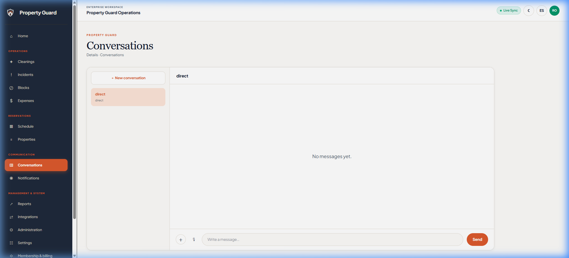 Real Team Chat & Voice Notes